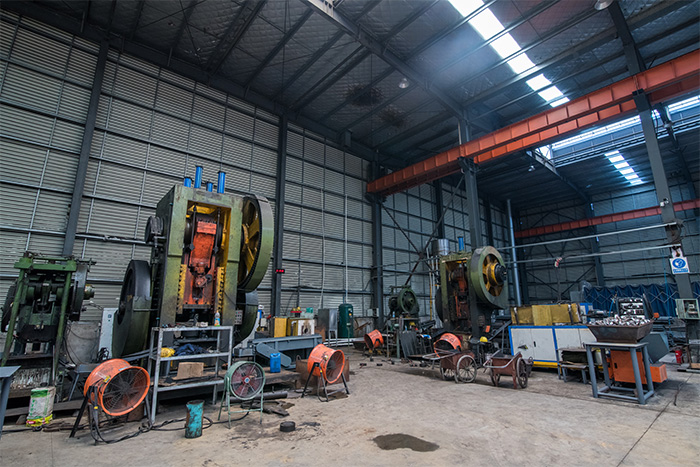 巢湖网架配件-锥头加工车间